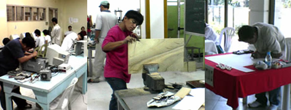 MCCID students and alumni compete in various events.