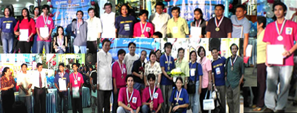 Photo collage of MCCID gold medalists