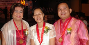 PSD awardees Carol Bie, Teresa Buenaventura and Ervin Reyes