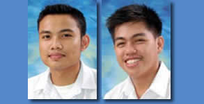 Jerome Marzan and Andrew Calaycay Jr.