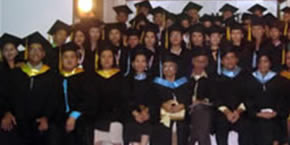 Graduation photo of Batch 2008