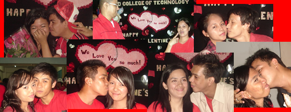 Individual shots of deaf couples during Valentine 09 program