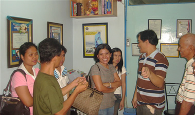 Bethsaida administrators and faculty were given a tour at MCCID school.