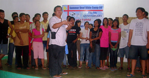 Sir Ervin introduces the MCCID delegation.