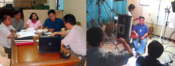 Stakeholder\'s meeting at NCDA and Gimar being interviewed