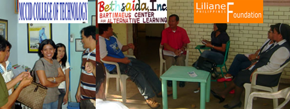 Meetings and visits were held at Tiaong, Quezon and MCCID campus.