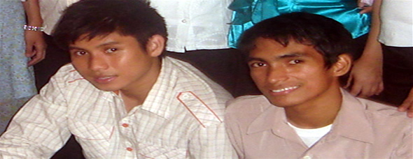 Lucky McGill Paltep and Eleazar Fancubit