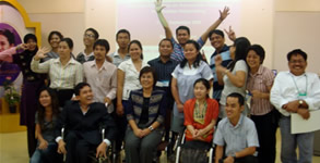APCD Delegates with Project Director Kanitta Kamolwat
