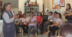 Sis Agnetia Naval gives her Christmas message