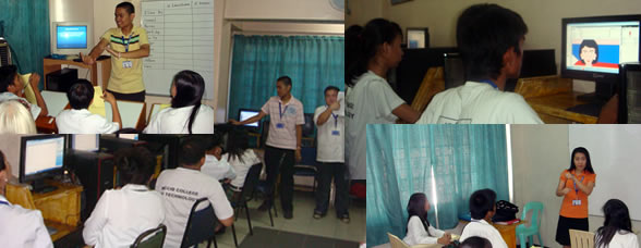 Photo collage of contest proper