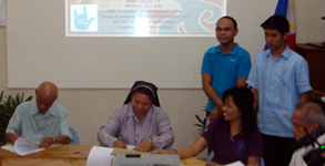 MOA signing among stakeholders