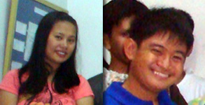 Joanna Teves and Jefferson Javier