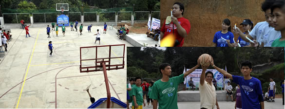 Photo Collage of Sports Fest Opening Ceremony and Dedication program