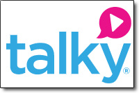 Talky Video Chat Logo