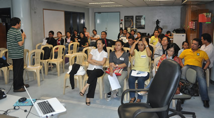MCCID gives seminar to DOST Webmasters