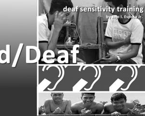 d/Deaf Poster